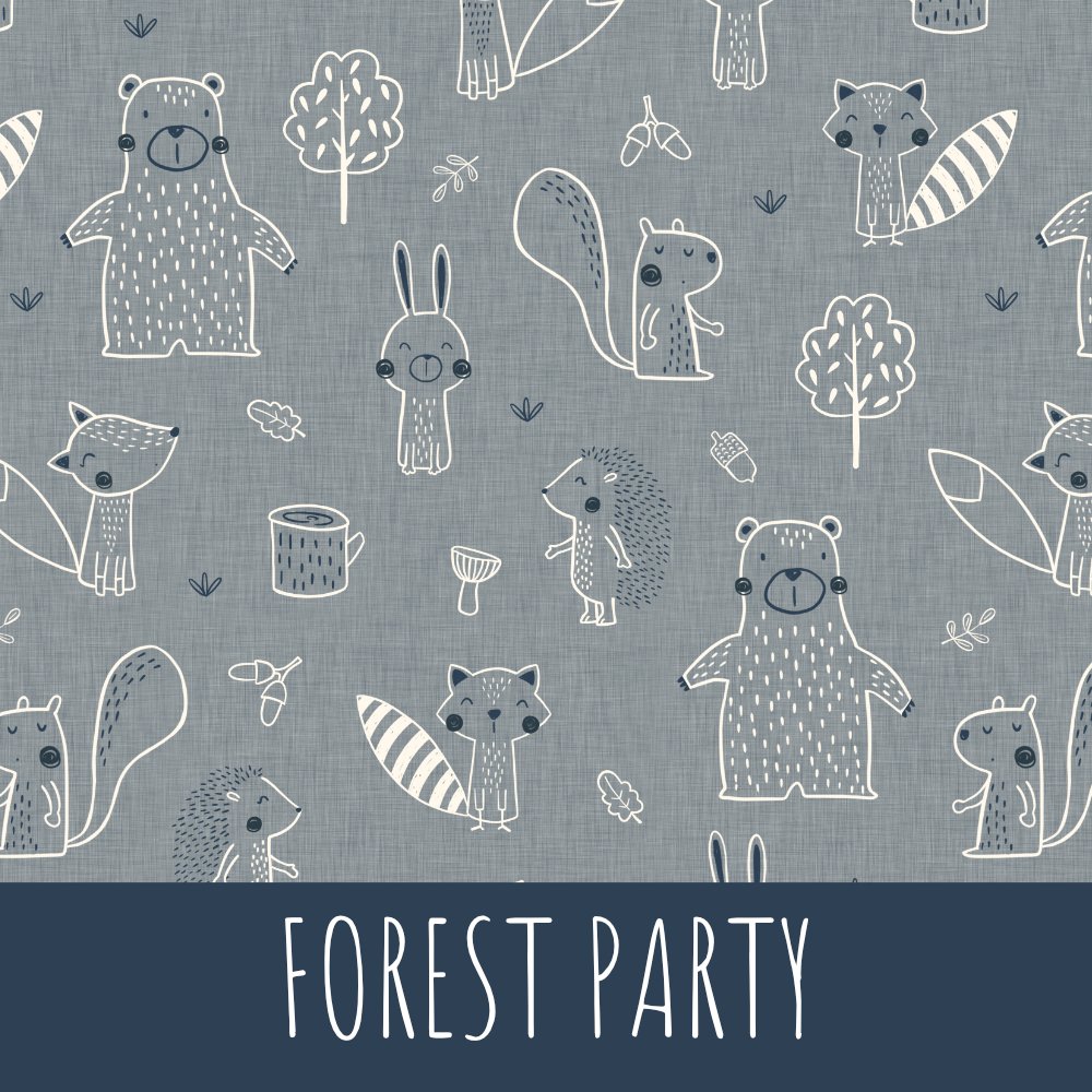 Forest party Baumwolle
