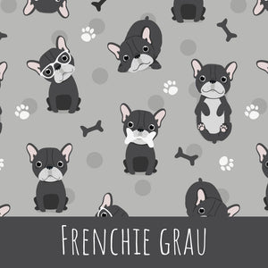 Frenchie grau Baumwolle - Mamikes