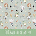 Fußballtiere mint Bio Jersey