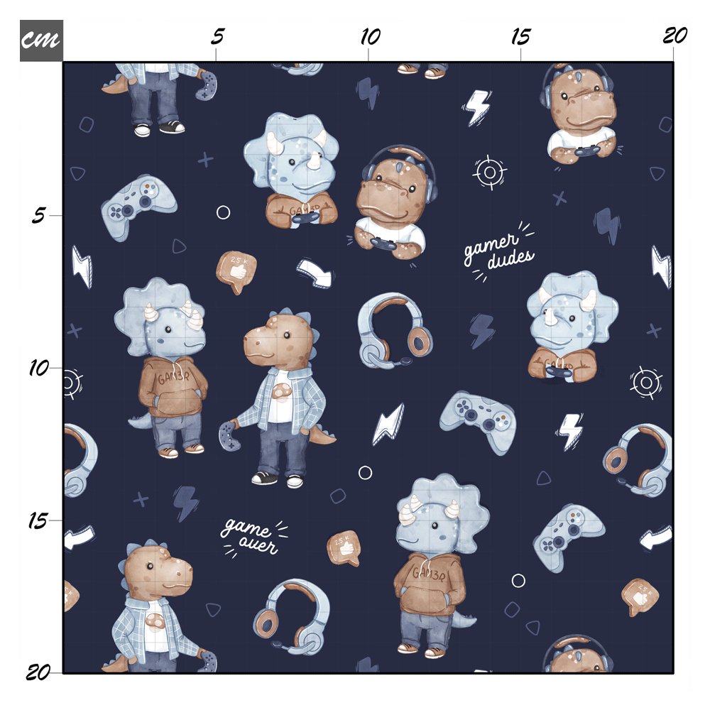 Gamer dudes navy Bio Jersey - Mamikes
