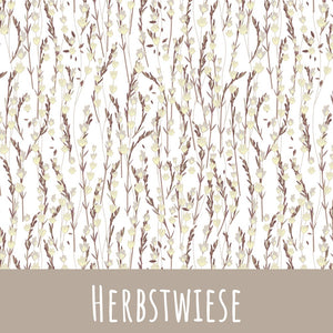 Herbstwiese Baumwolle - Mamikes