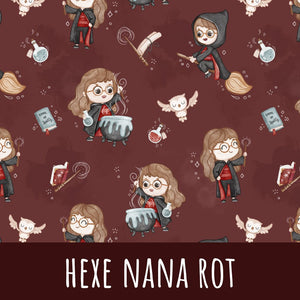 Hexe Nana rot Bio Jersey - Mamikes