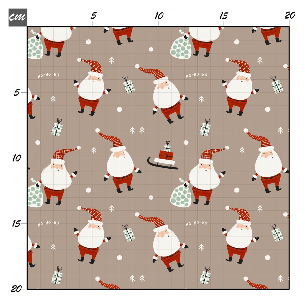 Ho ho ho santa Baumwolle - Mamikes