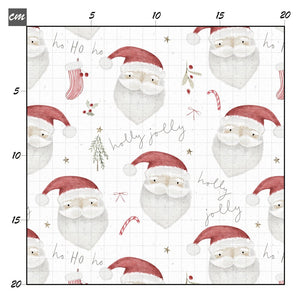 Holly jolly santa Baumwolle - Mamikes