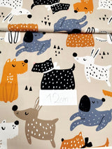 Hundeparty (B-Druck) Bio Jersey - Mamikes