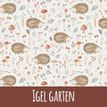Igel Garten Baumwolle