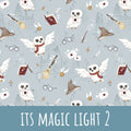 Its magic lightblue Baumwolle