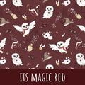 Its magic red Baumwolle