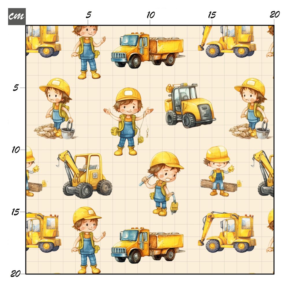 Kinder Baustelle sand Baumwolle - Mamikes