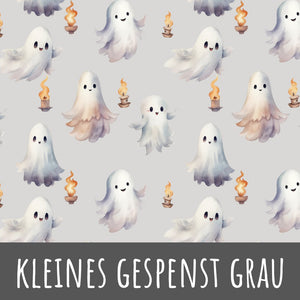 Kleines Gespenst grau Bio Jersey - Mamikes