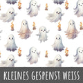 Kleines Gespenst weiß Baumwolle