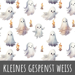 Kleines Gespenst weiß Bio Jersey - Mamikes