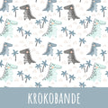 Krokobande Baumwolle