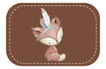 Kunstleder Patch (Farbe wählbar) 16.Boho Fuchs