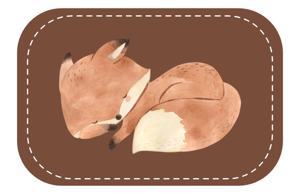 Kunstleder Patch (Farbe wählbar) 17.Fuchs