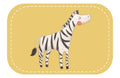 Kunstleder Patch (Farbe wählbar) 42.Zebra