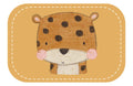 Kunstleder Patch (Farbe wählbar) 45.Leopard