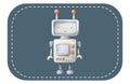 Kunstleder Patch (Farbe wählbar) 60.Roboter