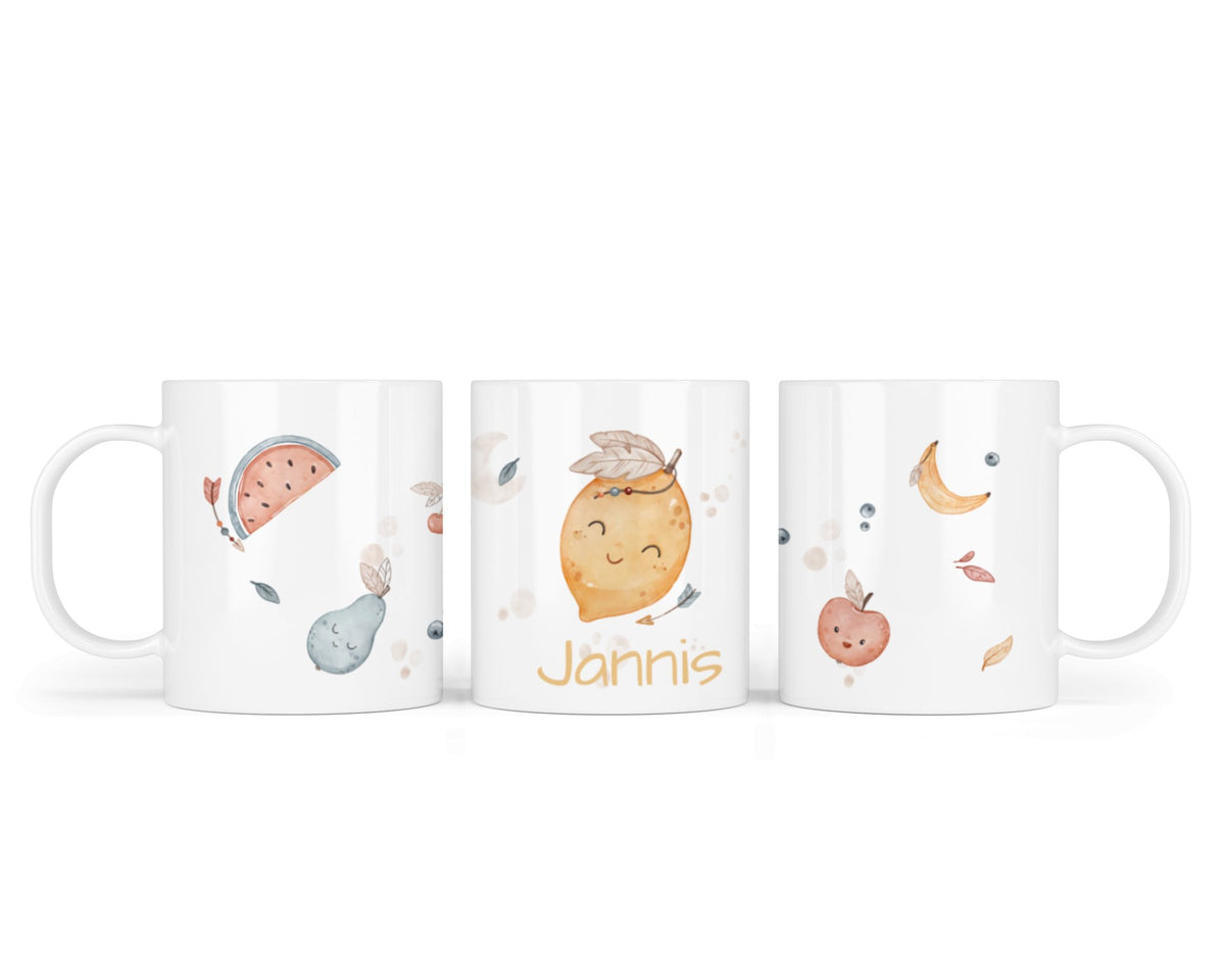 Kunststofftasse 01.boho fruits - Mamikes