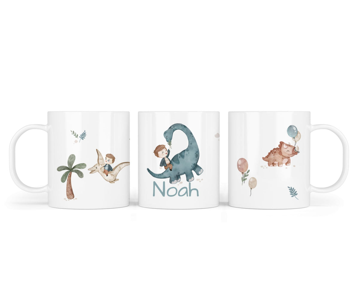 Kunststofftasse 06.Dinoreiter