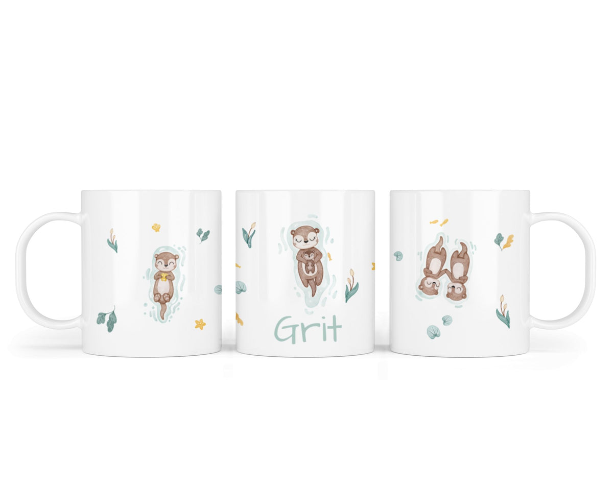 Kunststofftasse 21.Otter