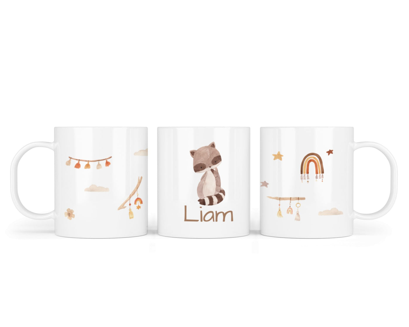 Kunststofftasse 32.Waschbär - Mamikes