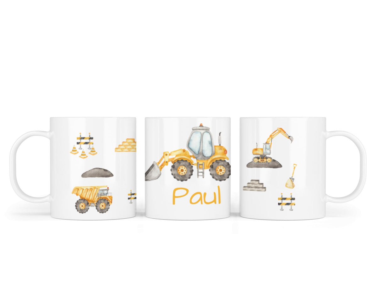 Kunststofftasse 38.Baustelle
