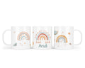 Kunststofftasse 72.boho rainbow mint