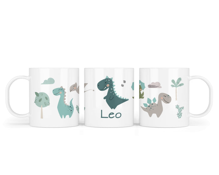 Kunststofftasse 75.Dinosause