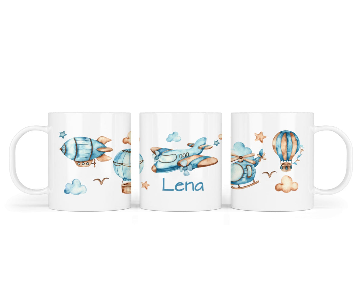 Kunststofftasse 81.Luftfahrzeuge - Mamikes