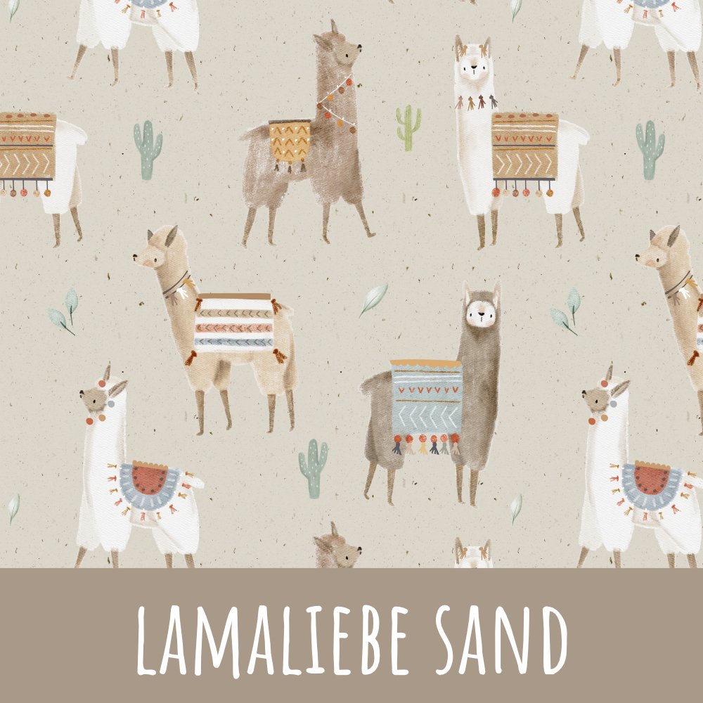 Lamaliebe sand Bio Rib Jersey