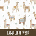 Lamaliebe weiß Bio Jersey