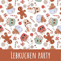 Lebkuchen party Baumwolle