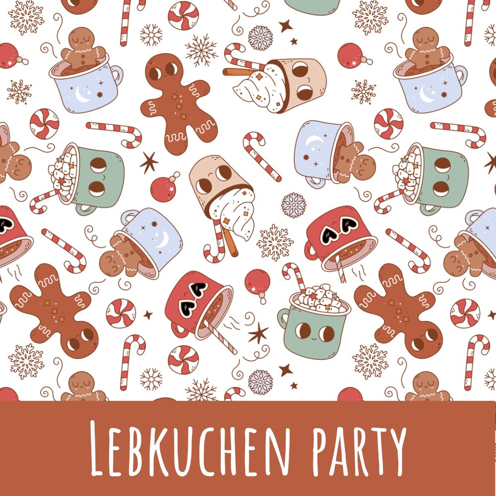 Lebkuchen party Bio Jersey - Mamikes