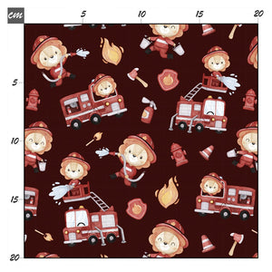 Lion firefighter red Bio Jersey - Mamikes