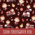 Lion firefighter red Bio Jersey