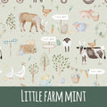 Little farm mint Baumwolle