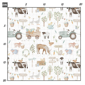 Little farm weiß Bio Jersey - Mamikes