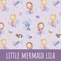 Little mermaid lila Bio Jersey