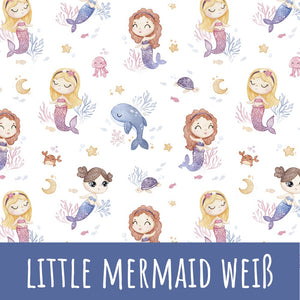 Little mermaid weiß Bio Jersey - Mamikes