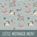 Little pony mint Baumwolle