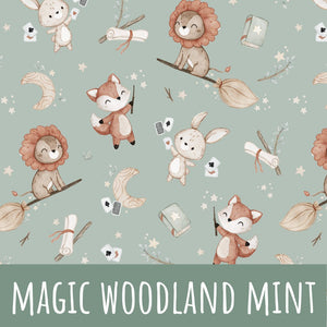 Magic woodland mint Baumwolle - Mamikes