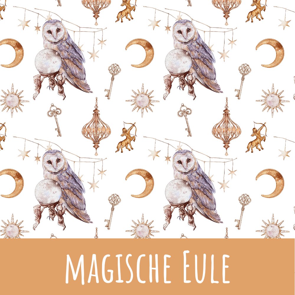 Magische Eule Bio Jersey - Mamikes