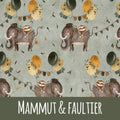 Mammut Faultier Baumwolle