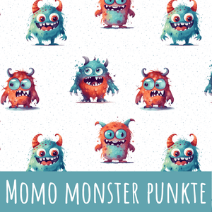 Momo monster punkte Bio Jersey - Mamikes