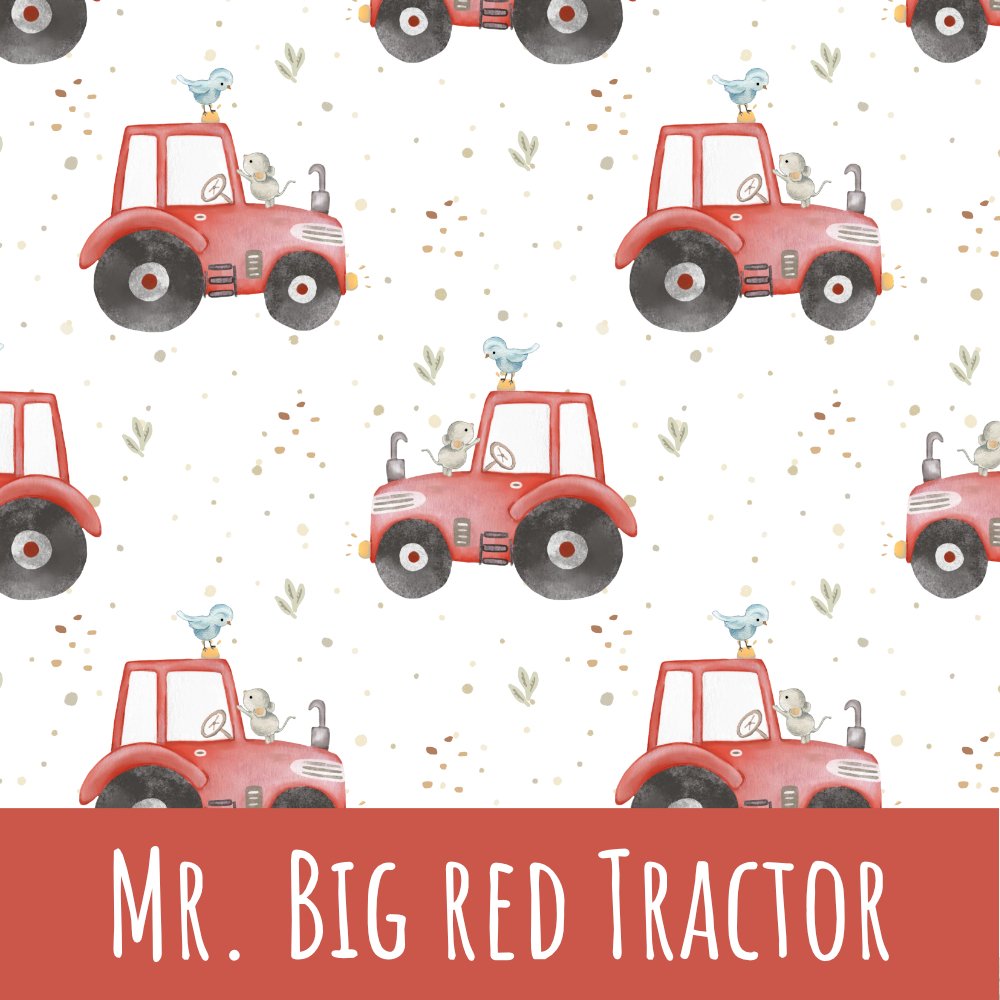 Mr. big red tractor Bio Rib Jersey