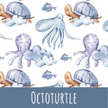 Octoturtle Baumwolle