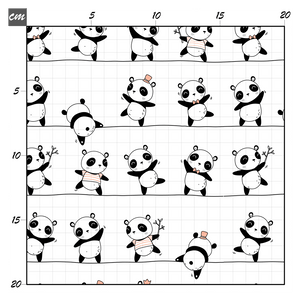 Panda parade Bio Jersey - Mamikes