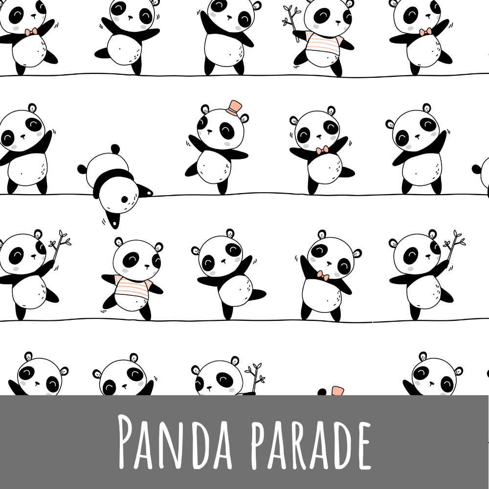 Panda parade Bio Jersey - Mamikes