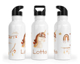 Personalisierte Edelstahl Trinkflasche 14.Einhorn - Mamikes